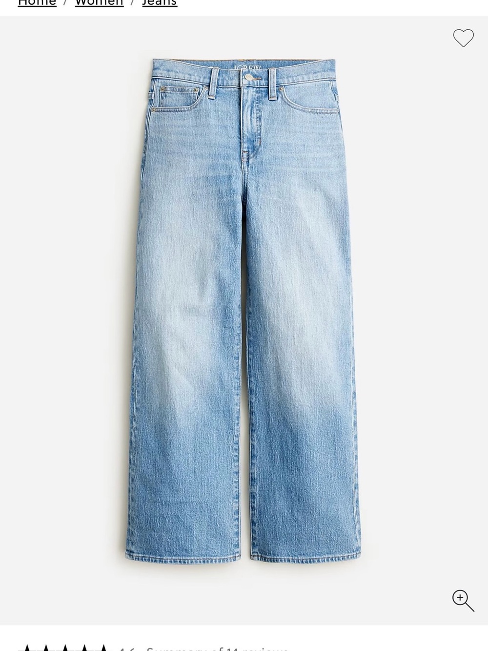 J. Crew Men’s Light Blue Relaxed Jeans
